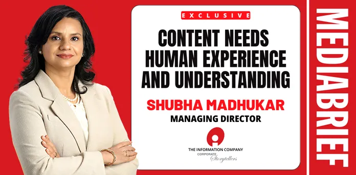 Exclusive: Shubha Madhukar of The Information Company: Content needs human experience and understanding