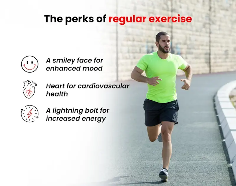The perks of regular exercise